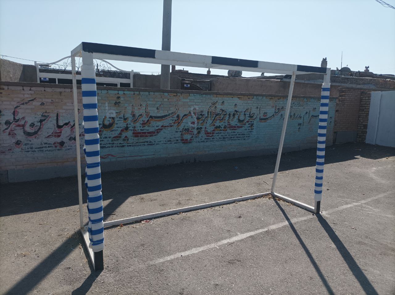 ضربه گیر دروازه و میله والیبال و بسکتبال کیفیت درجه یک(دونه ای)